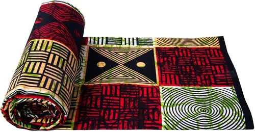 Miniatura 8 de HollandaisWax Tela africana 6 yarda impresa tela africana Ankara tela de cera para vestido de fiesta 6681NEWa