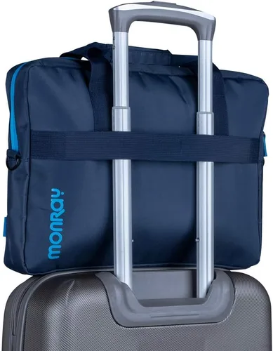 Miniatura 5 de NGS Ginger Blue - Bolsa para portátil de 15,6" con bolsillo externo - Azul