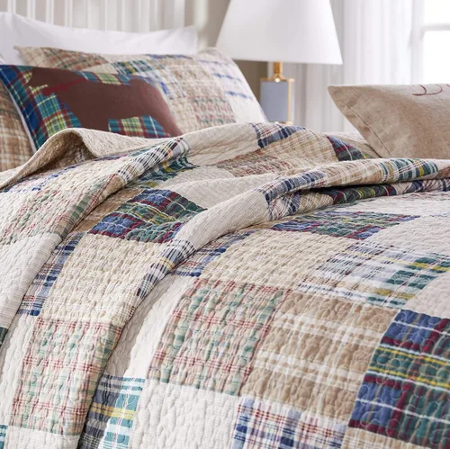 Miniatura 3 de Greenland Home - Juego de edredón Oxford de 2 piezas, individual, multicolor