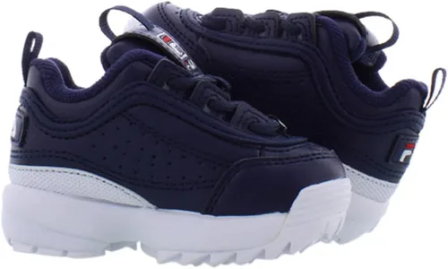 Miniatura 4 de Fila Disrupter II I - Tenis para niños pequeños, marino
