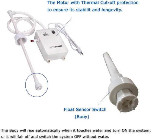 Miniatura 6 de Bomba de agua potable de 110V para dispensador de botella de 5 galones, sistema de bomba para refrigerador, máquina de hielo, máquina de café, grifo