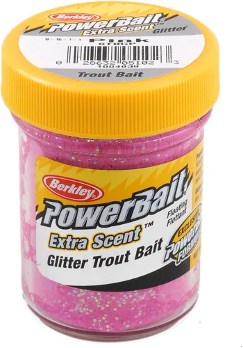 Miniatura 10 de Berkley PowerBait - Cebo de masa de pesca para trucha Rojo fluorescente