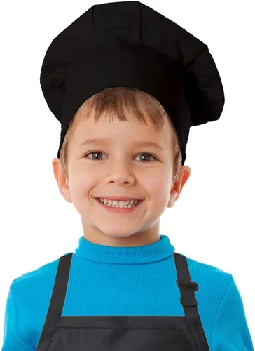 Miniatura 4 de Sombrero de chef personalizado para niños, sombrero ajustable bordado personalizado para niños pequeños y niños de 3 a 13 años, mezcla