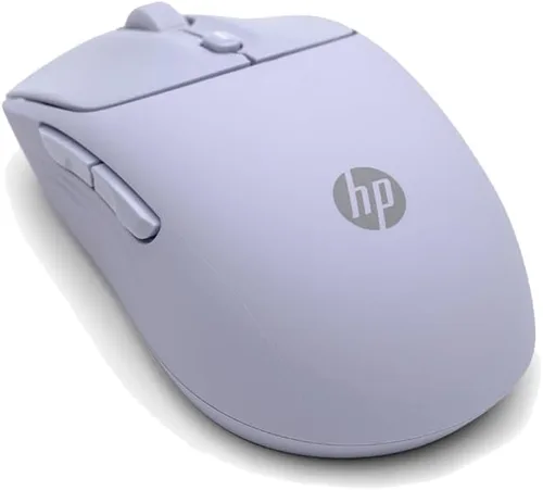 Miniatura 11 de HP Ratón inalámbrico silencioso 400, Bluetooth dual y 2.4 GHz, silicona suave, clics silenciosos, rueda Microsoft, batería de 24 meses, 6000 DPI