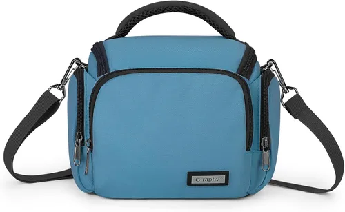 Miniatura 9 de G-raphy Bolsa de cámara Rosa Pequeña Fotografía Bolsas DSLR SLR MIRRORLESS BAG con correas de extracción