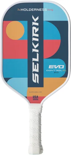 Miniatura 19 de Selkirk Sport SLK Evo Pickleball Paletas Evo Power, control e híbrido Pala de pickleball de fibra de vidrio o fibra de carbono Control Púrpura