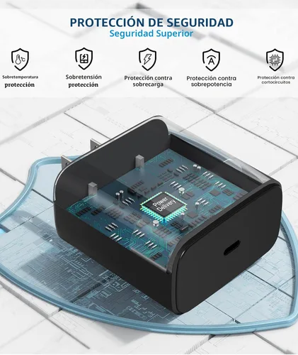 Miniatura 7 de Cargador súper rápido USB C 3.0 de 45 W con carga tipo C, cable trenzado de nailon compatible con cargador Samsung Cable de carga rápida para Galaxy
