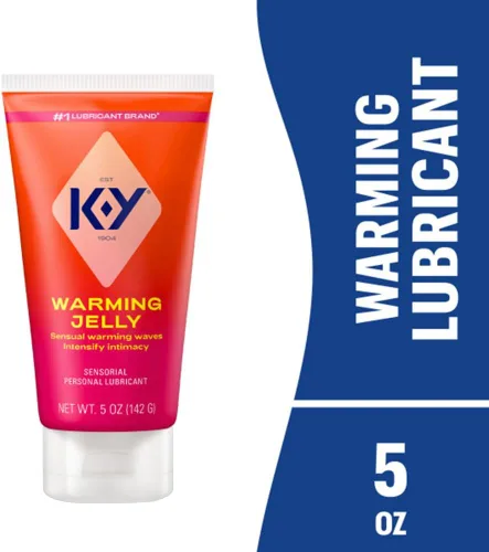 Miniatura 2 de K-Y Warming Jelly Fórmula a base de glicerina de 5 onzas líquidas. Lubricante personal sensorial para hombres, mujeres y parejas y seguro de usar
