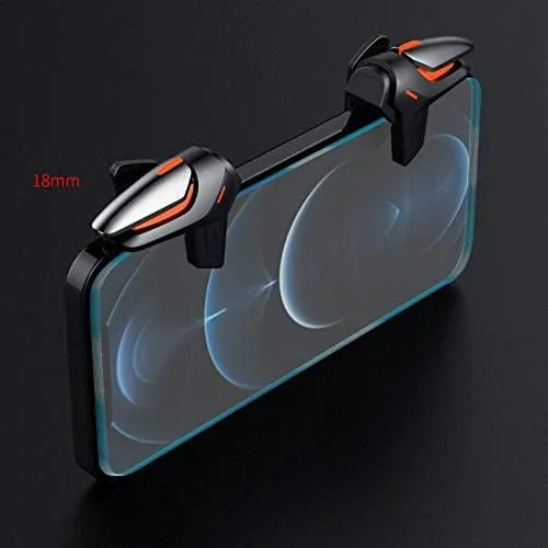 Miniatura 7 de BoxWave Equipo para juegos compatible con Samsung Galaxy A24 4G - Pantalla táctil QuickTrigger Auto, botones de disparo Autofire Gaming Mobile FPS