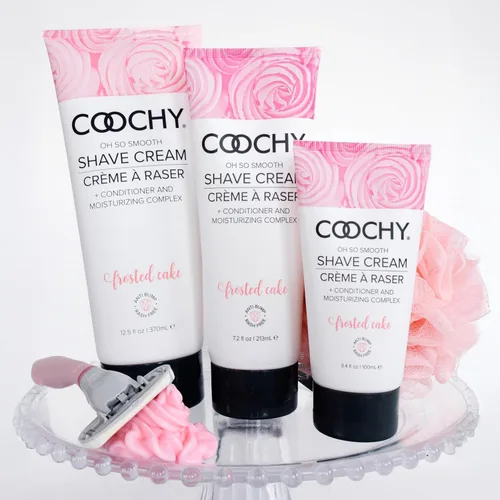 Miniatura 3 de Coochy Crema de afeitado - Loción hidratante para afeitar, crema de afeitar íntima suave, para área del bikini, axilas, piernas y más, fórmula
