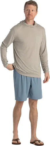 Miniatura 31 de Free Fly Sudadera ligera con capucha para hombre, con protección solar UPF 20+ para hombre, transpirable, manga larga, para pesca