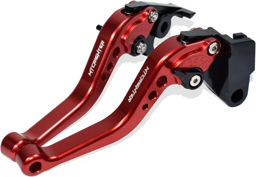 Miniatura 10 de Compatible with Yamaha Fazer FZ-1 FZ-8 FZ-6 FZ-6R FZS600 Short Brake Lever Clutch Lever, CNC Aluminum Alloy Made (Black)