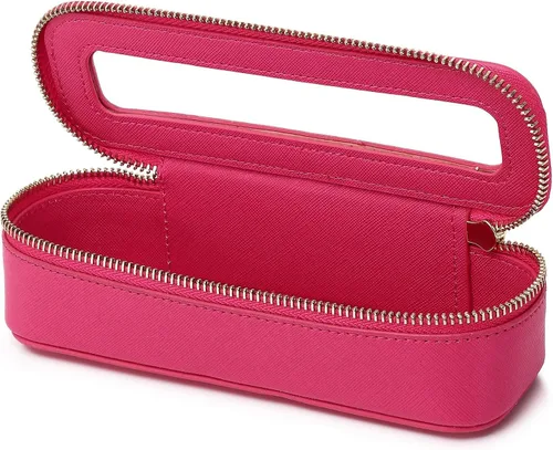 Miniatura 42 de Pinkmik Pequeña bolsa de maquillaje, mini estuche transparente para maquillaje y neceser con cremallera, organizador de bolsos para mujer