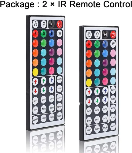 Miniatura 7 de BZONE Controlador de luz de tira LED (control remoto IR de 44 teclas)