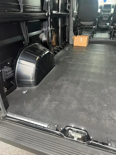 Miniatura 8 de REZAW-PLAST - Tapete de suelo para Dodge Ram Promaster 2014-2025 con 136 WB y 10 pies de longitud de carga/antideslizante, resistente, accesorios