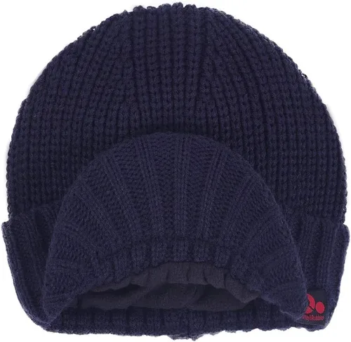 Miniatura 10 de Janey&Rubbins Gorro de punto diario con orejeras con forro polar y calavera