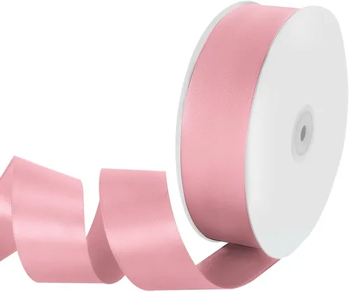 Miniatura 71 de Cinta de tela de satén de 1-1/2 pulgadas de ancho x 50 yardas, cinta negra perfecta para lazos de bricolaje, guirnaldas, envoltura de regalos