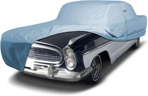 Miniatura 32 de iCarCover - Funda de auto personalizada para AMC Ambassador (1965-1973), impermeable, resistente a todo clima, protector UV, sol, lluvia, nieve