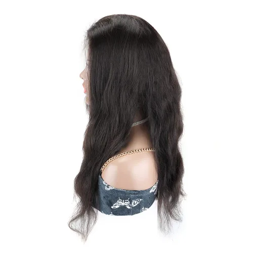 Miniatura 3 de Peluca de encaje 360 ondulado con encaje frontal transparente de oreja a oreja, pelucas de encaje frontal de cabello humano virgen brasileño
