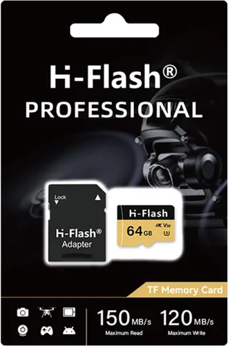 Miniatura 9 de Tarjeta TF de 64 GB U3 V30 4K, paquete de 5, tarjeta de memoria de alta velocidad de hasta 150 MB/s, tarjeta de memoria TF de alta velocidad