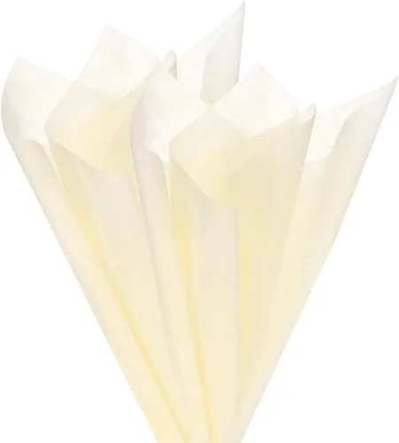 Miniatura 9 de M METERXITY Papel de flores de algodón coreano de 38 hojas, papel de algodón impermeable de 11.8 pulgadas para bouquets/embalaje de regalo [blanco]