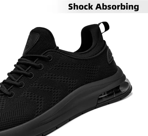 Miniatura 3 de LARNMERN Zapatos de trabajo antideslizantes para hombre, impermeables, informales, para cocinero, cocina, calzado de trabajo, ligero, transpirable