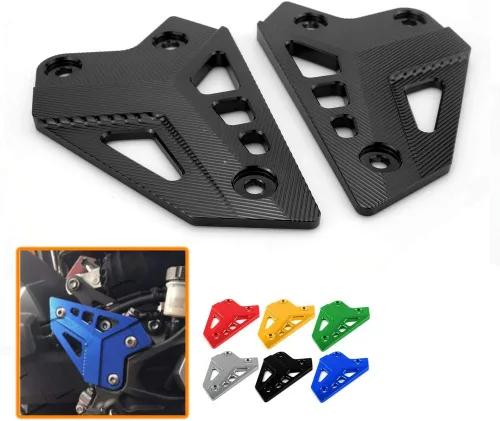 Miniatura 4 de Accesorios de aluminio CNC para motocicleta, reposapiés, juego trasero, estribera, placas de talón, protector para Kawa' Z900 2017-2022 2023