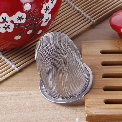 Miniatura 8 de 6 uds. Tetera de té de repuesto de acero inoxidable de malla de filtro Infusor de té chino tetera tetera japonesa Tetera Colador de malla Accesorios
