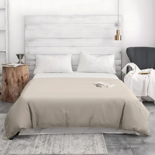 Miniatura 3 de ZonLi Funda de Edredón para Manta con Peso (Gris Leche de Almendra, 48"x72"), Funda de Edredón Suave y Transpirable Tamaño Twin Extraíble Funda