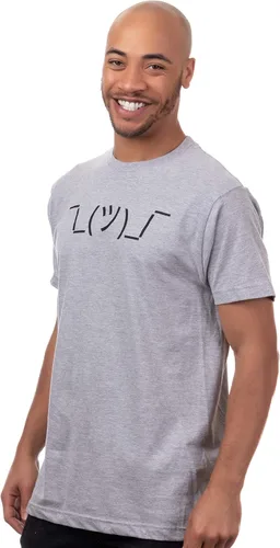 Miniatura 3 de _ _ Camiseta estampada sarcástica con meme Shruggie para hombres y mujeres