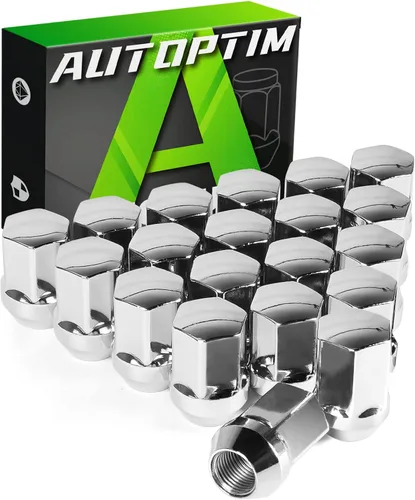 Miniatura 10 de AUTOPTIM Tuercas negras 9/16-18 – Reemplazo para Dodge Ram 1500 2002-2010, Dodge Durango 2004-2009, 20 piezas de altura de 1.54 pulgadas, hexagonal