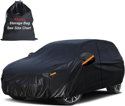 Miniatura 29 de Kayme Funda impermeable para automóvil deportivo para todo tipo de clima. Consulta la tabla de tallas del vehículo para un ajuste preciso. Cubierta