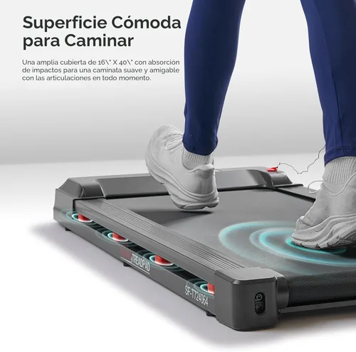 Miniatura 5 de Sunny Health & Fitness Cintas de correr inteligentes con Wi-Fi