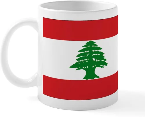 Miniatura 45 de CafePress #1 - Taza de café de cerámica libanesa de 11 oz (11.0 fl oz)