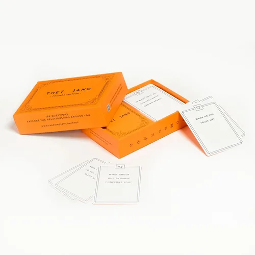 Miniatura 7 de Edición de THE AND Friends - Iniciadores de conversación para amigos para generar historias y profundizar amistades - Juego de cartas para conocerse