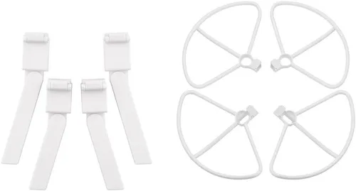 Miniatura 3 de INLIMA for FIMI CW CCW Propellers for FIMI X8 SE Props Heightening Stand Protective Quadcopter Landing Gear Propeller Guard Accessories Drone Red Leg