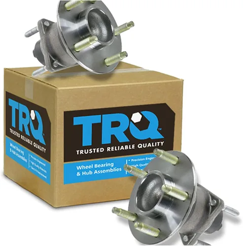 Miniatura 124 de TRQ Juego de conjunto de rodamiento de rueda delantera y buje de 2 piezas Compatible con Chevrolet Cobalt 2005-2010 HHR 2006-2011 Pontiac G5