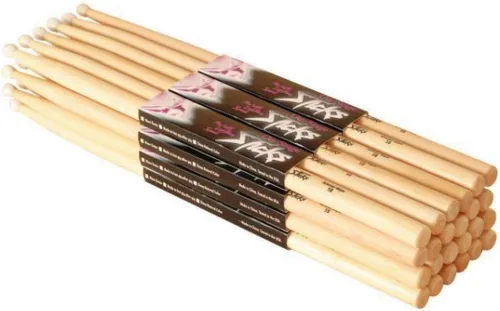 Miniatura 4 de OnStage On-Stage Baquetas de arce 2B con punta de madera, 12 pares