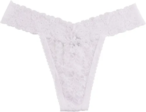 Miniatura 4 de Tangas de encaje sexy para mujer, ropa interior atrevida, paquete de 5