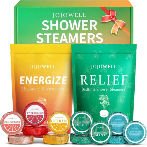Miniatura 10 de JoJowell Vaporizadores de ducha para aromaterapia, paquete de 18 regalos de cumpleaños para mujeres y hombres, regalo del día del padre para papá