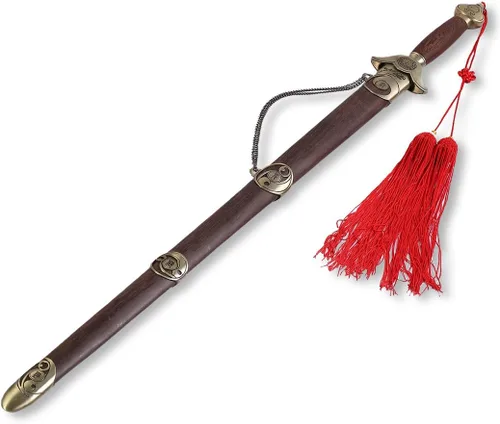 Miniatura 2 de Espada de Tai Chi de ocho trigramas chinos flexible con estuche de transporte gratuito Longitud de la hoja 28" 30" 32