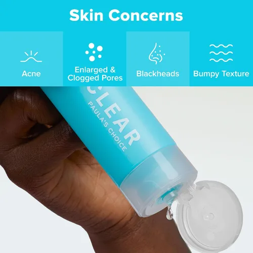 Miniatura 4 de Paula's Choice CLEAR Solución exfoliante extra fuerte, exfoliante líquido de ácido salicílico al 2% para cara, exfoliante facial para acné leve a