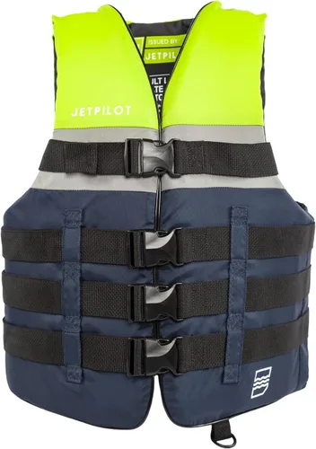 Jet Pilot S1 - Chaleco de nailon CGA Wakeboard para hombre Neón