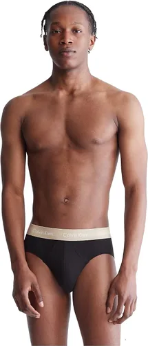 Miniatura 2 de Calvin Klein - Calzoncillos de algodón para hombre, 3 unidades, color azul