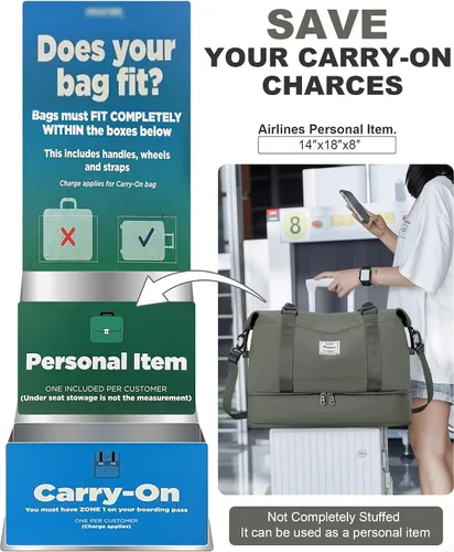 Miniatura 14 de Bolsa de viaje para mujer, bolsa deportiva para gimnasio, H-Negro