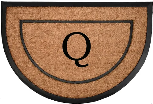 Miniatura 67 de Home & More Calloway Mills - Felpudo con monograma de medio círculo, letra (M, 24 x 36 pulgadas)