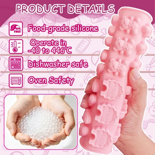 Miniatura 2 de 2 moldes de chocolate para baby shower, pies de bebé, carro, moldes de silicona de enfermería para chocolate, caramelos, gomitas, resina, jabón