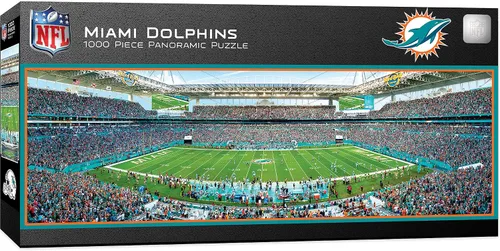 Miniatura 32 de Obras maestras NFL Estadio rompecabezas panorámica, 1000-Piece