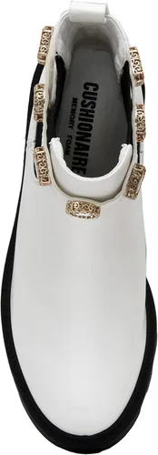 Miniatura 5 de CUSHIONAIRE Julie Chelsea - Botas para mujer con correa y espuma viscoelástica, Negro