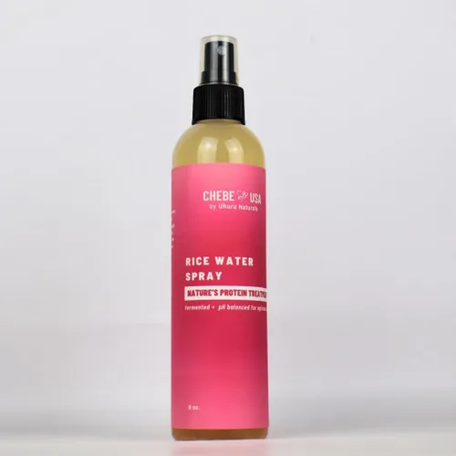 Miniatura 8 de Uhuru Naturals Agua de arroz negro fermentada: contiene ingredientes totalmente naturales desenreda y suaviza el cabello promueve el brillo, ayuda a